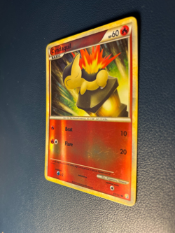 Pokemon TCG -Cyndaquil 61/123 Heartgold & Soulsilver Reverse Holo - LP - Image 3