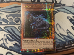 Yugioh Souleating Oviraptor Quarter Century Secret Rare RA04-EN288 Near Mint - Image 1