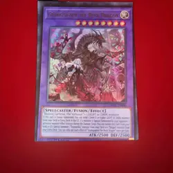 YU-GI-OH! ERROR CARD Miscut✂⭐ Granguignol the Dusk Dragon [CH01-EN050] UR Foil - Image 1