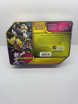 Pokemon TCG: Mewtwo & Mew GX Tag Team Power Partnership Tin Sealed SM191 - Image 2