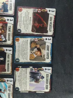 Deadlands Doomtown Boot Hill CCG Card Game Card Lot 3 Three's Spade Mixed Rare * - Image 2