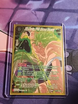 Dragon Ball Super Card Game SS Broly, Full Power Frenzy Fighter's Ambition... - Image 1
