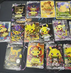 Cosplay Pikachu Fan Art Lot (20+ Cards) - Image 2