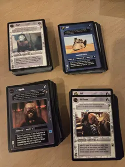 Star Wars CCG 1990's Card Lot All Different - Image 2