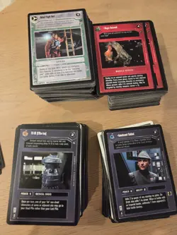 Star Wars CCG 1990's Card Lot All Different - Image 4