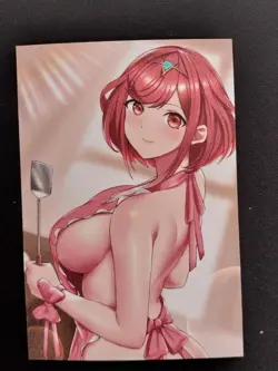 Chef Cook Pyra - Goddess Story - Doujin - Sexy Waifu Trading Card - Image 1