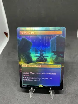 Hedge Maze (Borderless) Murders at Karlov Manor Foil MTG 0326 - Image 1