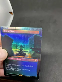 Hedge Maze (Borderless) Murders at Karlov Manor Foil MTG 0326 - Image 2