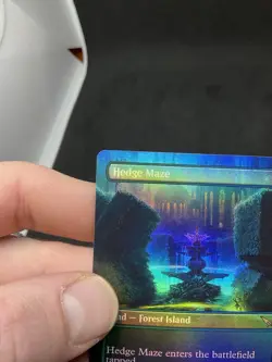 Hedge Maze (Borderless) Murders at Karlov Manor Foil MTG 0326 - Image 3