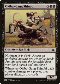 1x Okiba-Gang Shinobi NM Eng MTG - Planechase Anthology - Image 1