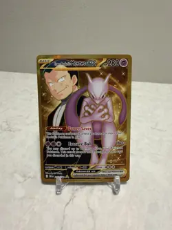 Team Rocket's Mewtwo ex - 240/182 - Pokemon Destined Rivals Hyper Rare NM - Image 1