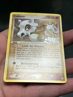 Pokemon TCG Cubone 51/109 Reverse Holo Team Rocket Returns 2004 Stamped - NM - Image 4