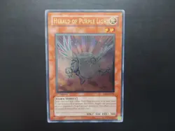 Yugioh - Herald of Purple Light EOJ-EN019 Ultimate Rare 1st Edition - Image 1