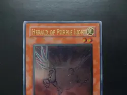 Yugioh - Herald of Purple Light EOJ-EN019 Ultimate Rare 1st Edition - Image 2