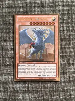 Yugioh Judgment Dragon PGLD-EN072 Premium Gold 1st Edition LP - Image 1