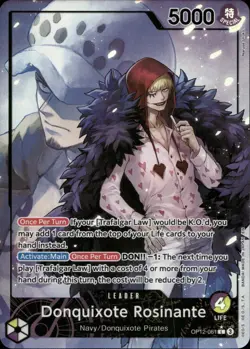 One Piece TCG • Donquixote Rosinante OP12-061 • Alternate Artwork • ENG/NM - Image 1