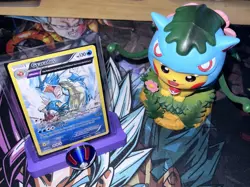 Pokemon Gyarados TCG Reverse Holo Holo Rare Card Ancient Origins 21/98 LP - Image 1