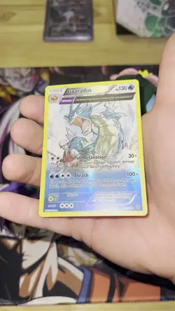 Pokemon Gyarados TCG Reverse Holo Holo Rare Card Ancient Origins 21/98 LP - Image 2