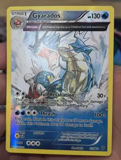 Pokemon Gyarados TCG Reverse Holo Holo Rare Card Ancient Origins 21/98 LP - Image 4