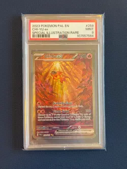 Pokemon PSA 9 Chi-Yu ex 259/193 Sv02: Paldea Evolved Holo - Image 1