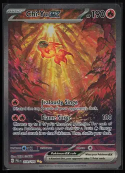Chi-Yu ex 259/193 NM - Pokemon SV02: Paldea Evolved Special Illustration Rare - Image 1