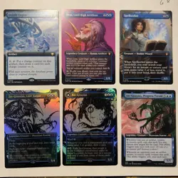 Magic the Gathering Blue Staples Commander Mtg 6 Cards NM LOT - Image 1