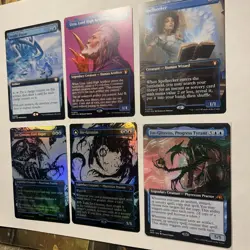 Magic the Gathering Blue Staples Commander Mtg 6 Cards NM LOT - Image 2