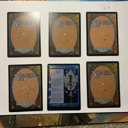 Magic the Gathering Blue Staples Commander Mtg 6 Cards NM LOT - Image 4