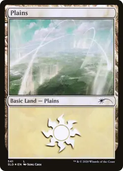 Plains (Secret Lair 541) FOIL Promo NM Land Basic Land MAGIC MTG CARD ABUGames - Image 1