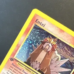 Pokemon TCG Entei Neo Revelation Holo Rare Card 06/64 1st Edition Ken Sugimori - Image 2