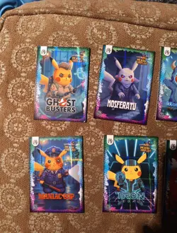 Pokemon Pikachu Cosplay FE Holiday Box Hits. Non Tcg Fan Art Cards. Lot (13) - Image 2