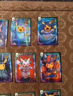 Pokemon Pikachu Cosplay FE Holiday Box Hits. Non Tcg Fan Art Cards. Lot (13) - Image 3