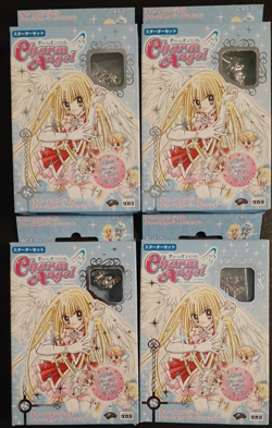Charm Angel card game starter decks (4). JAPANESE comes with charm bracelet! - Image 1