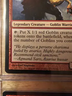 MTG Goblin Commander set - Krenko, Mob Boss + Tin Street King, Bolt Bend, & more - Image 5