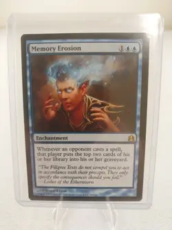 MTG Magic the Gathering Memory Erosion Commander (#50) NM - Image 1