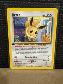 2001 Pokemon Neo Discovery - 1st Edition - Eevee 38/75 - Ungraded - Image 3