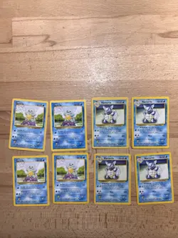 Pokemon WOTC Base Set Lot LP Water Electric Pikachu Squirtle Wartortle Electrode - Image 2
