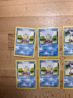 Pokemon WOTC Base Set Lot LP Water Electric Pikachu Squirtle Wartortle Electrode - Image 3