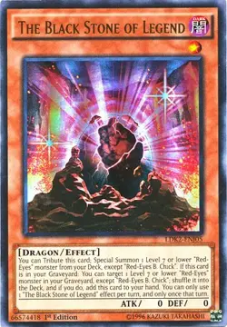 Legendary Decks II #LDK2-ENJ05 The Black Stone of Legend - Image 1