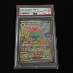 2023 Pokemon MEW 151 Venusaur ex Special Illustration Rare PSA 10 198/165 - Image 1