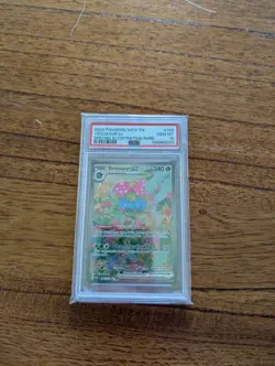 Venusaur EX 198/165 Pokemon 2023 Mew EN 151 Special Illustration Rare SIR PSA 10 - Image 1