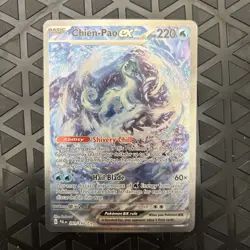 Pokemon TCG Paldea Evolved Chien-Pao EX 261/193 Special Illustration Rare Card - Image 1
