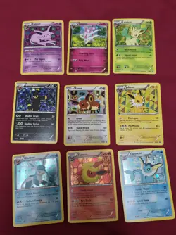 Pokemon TCG Eeveelution Black & White Promo Full Set BW87 - BW94 + Holo Sylveon - Image 1
