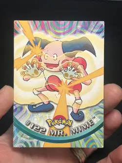 2000 Topps Pokemon Series 3 #122 Mr. Mime TV Animation Edition - Image 1