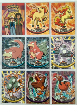 Topps Pokemon TV Animation Series 2 - Blue Logo Card Singles - Image 1