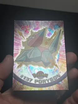 2000 Topps Pokemon TV Series 3 #137 Porygon Holo Foil LP - Image 2
