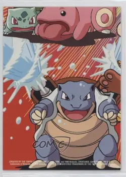 Nidoking Topps Pokemon TV Animation Edition Series 2 Puzzle Back Stickers 1bu3 - Image 2