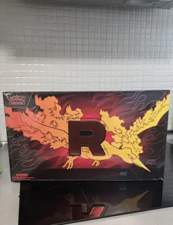 Pokemon TCG Rocket Moltres Ultra Premium Collection New Shipping Now - Image 1