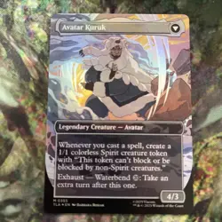 ~ The Legend of Kuruk (Borderless Foil) ~ NM ~ MTG: Avatar ~ MTG ~ - Image 2
