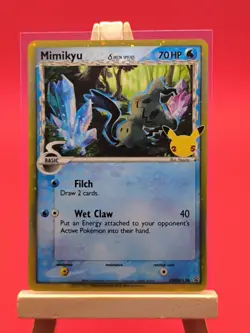 Mimikyu SWSH136 Celebrations Delta Ultra Rare Holo Promo Pokemon Card - Image 3